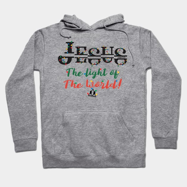 JESUS IS THE LIGHT OF THE WORLD Hoodie by ejsulu